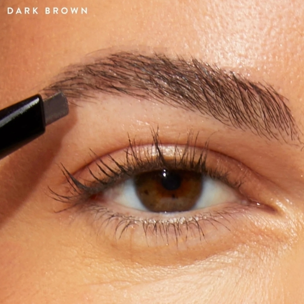 Laura Geller Sculpt-N-Stay Waterproof Brow Pencil & Gel: Dark Brown, NIB - Picture 2 of 5